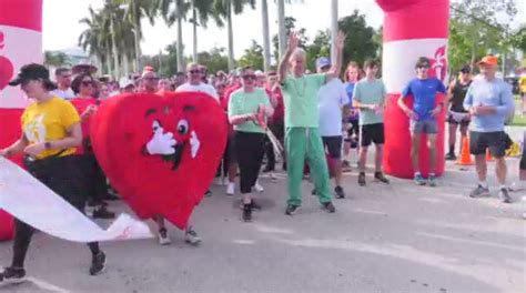 American Heart Association hosts Miami-Dade Heart Walk at Coconut Grove’s Regatta Park; over $530K raised